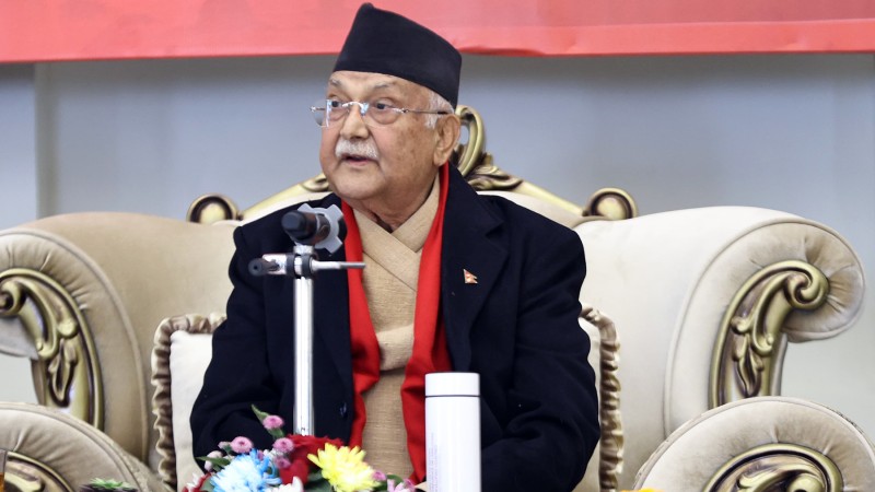 जुनसुकै अवस्थामा पनि एमाले चुनावमा भाग लिन्छ : ओली