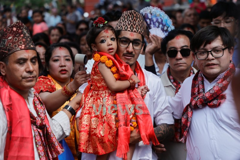 कुमारीलाई तलेजुको दर्शन गराइयो
