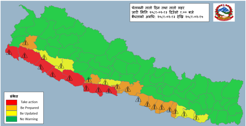 अत्यधिक गर्मी बढेपछि  विद्यालय बन्द,आवश्यक सतर्कता अपनाउन अनुरोध