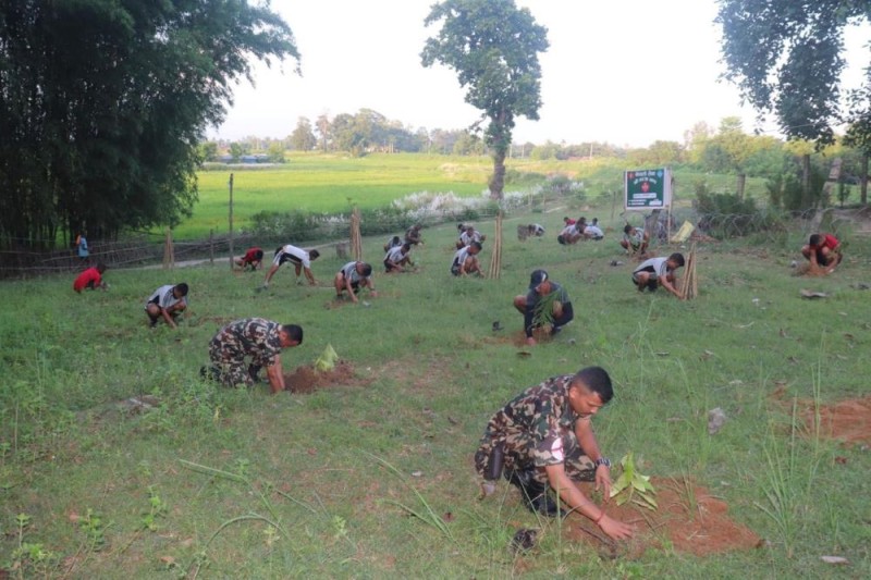 प्रकृति संरक्षणमा नौ हजार सेना