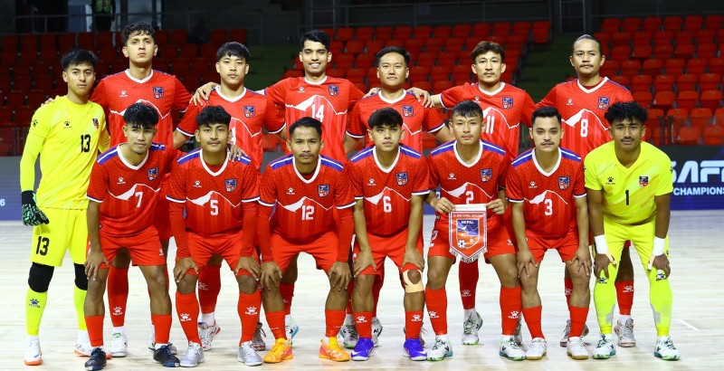 नेपाली पुरुष फुटसल टोलीको पहिलो अन्तर्राष्ट्रिय जित