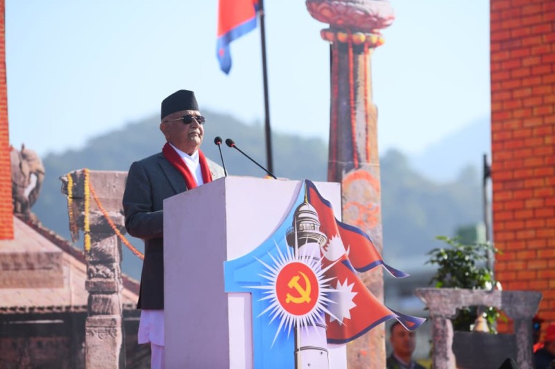 एमाले निर्णायक राष्ट्रिय शक्ति बन्छ, स्टन्टबाजीमा विश्वास गर्दैनौँ : अध्यक्ष ओली