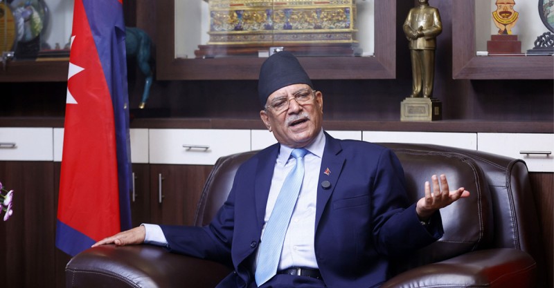 प्रचण्डको घरबाट पैसा सारिएको भन्ने झुटो प्रचारप्रति सचिवालयको आपत्ति