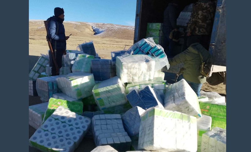 दुई करोड २४ लाखको भेपसहित कन्टेनर चालक पक्राउ