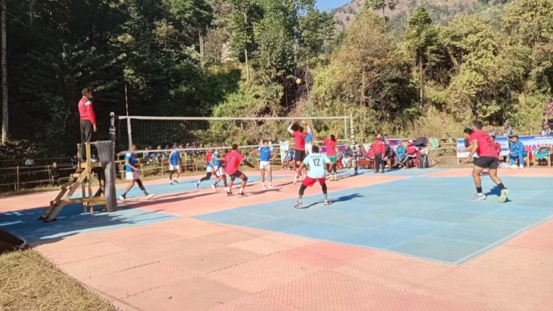 पुसे मेला पुरुष भलिबल : भोजपुर, संखुवासभा, झापा र ताप्लेजुङ सेमिफाइनलमा