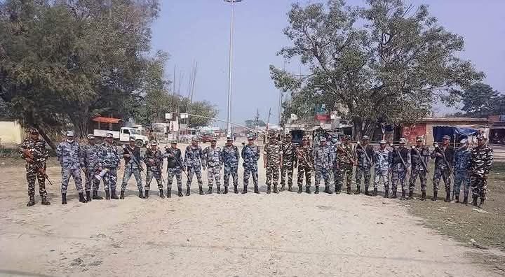 नेपाली सिमानाकामा सुरक्षा कडा